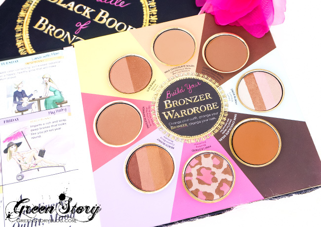 Too Faced The Little Black Book Of Bronzers Greenstory