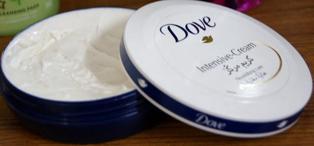 Review:  Extreme dry skin and Dove intensive cream