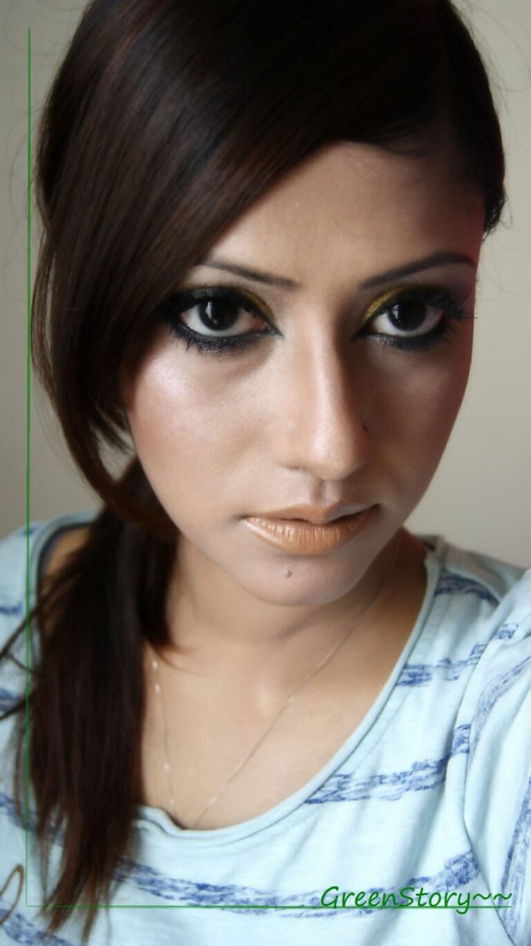 Goldy nude look Featuring Makeup Academy (MUA)