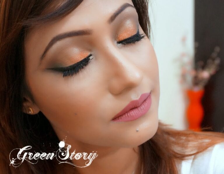 Falgun AKA Spring Inspired Makeup