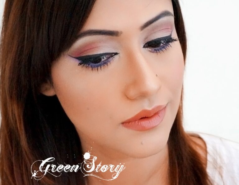 Soft Red EyeLook ft. Pohela Boishakh