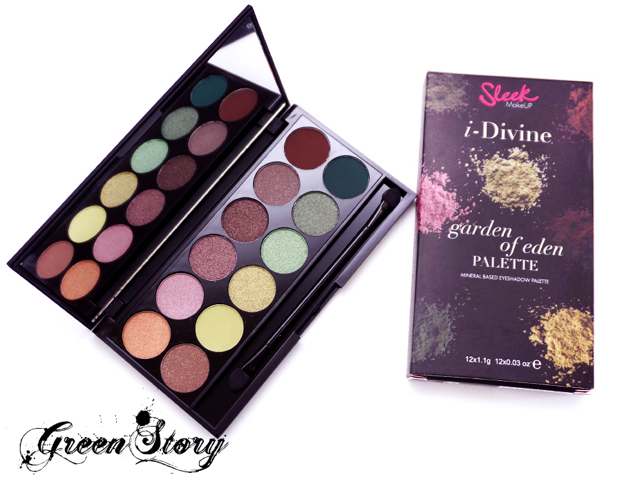 Sleek Garden Of Eden Eyeshadow Palette