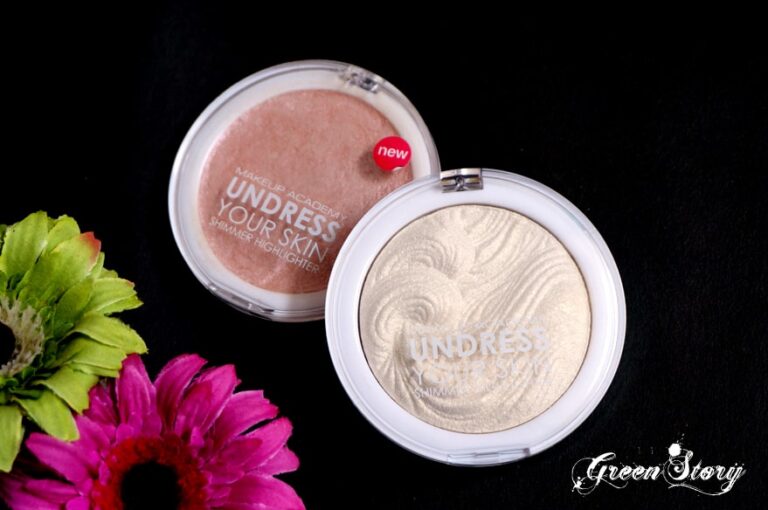 MUA Undress Your Skin Shimmer Highlighter | Pink Shimmer & Iridescent Gold