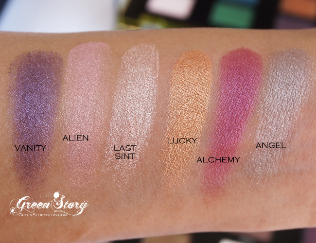 Urban Decay Vice3 Palette Swatch