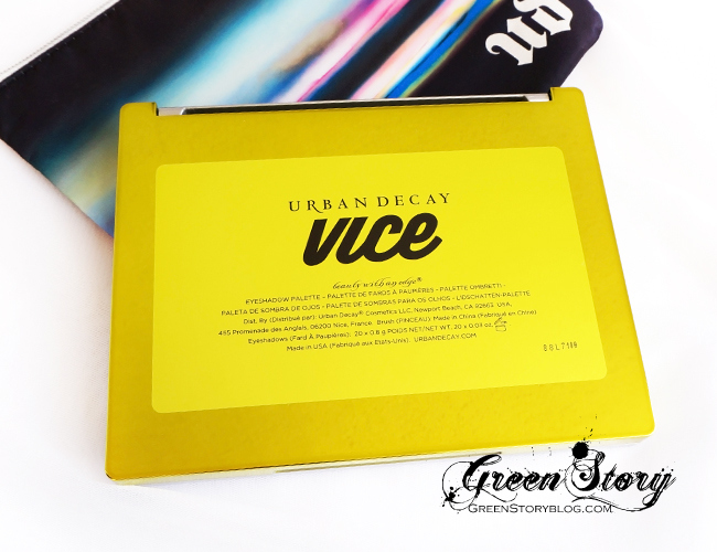 Urban Decay Vice3 Palette