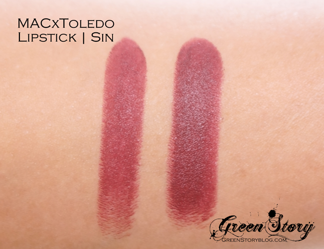 MACxToledo Lipstick Sin