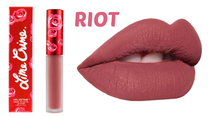 lime crime riot lipstick