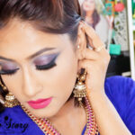 PurpleBlue SmokeyEye Eid’15