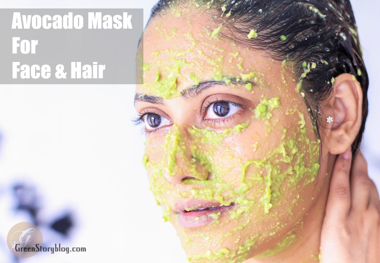 Avocado Mask for Silky Hair and Baby Soft Skin | Home Remedy