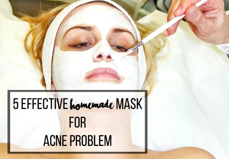 5 Effective Home Made Masks for Acne Problem