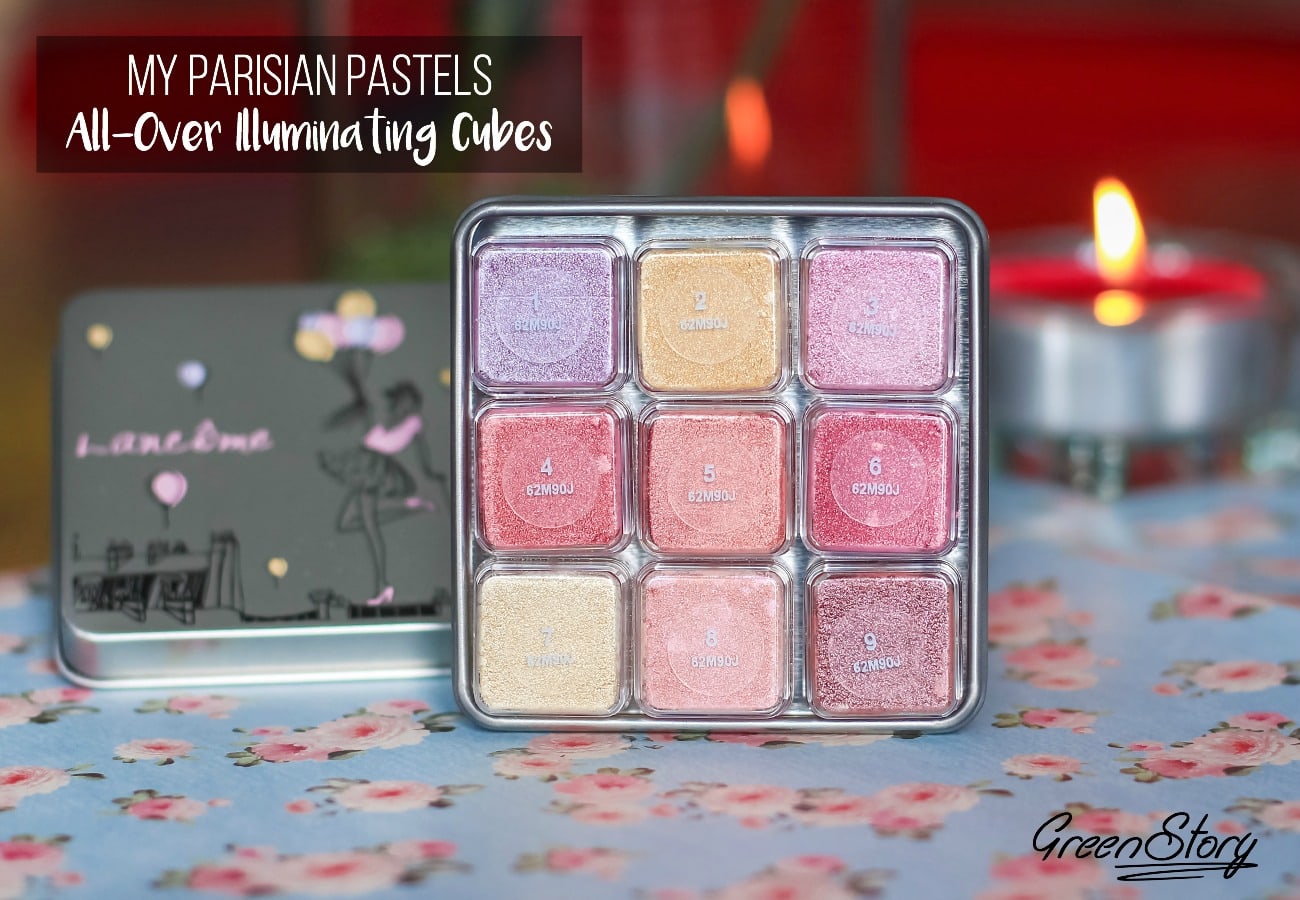 My Parisian Pastels Illuminating Cubes