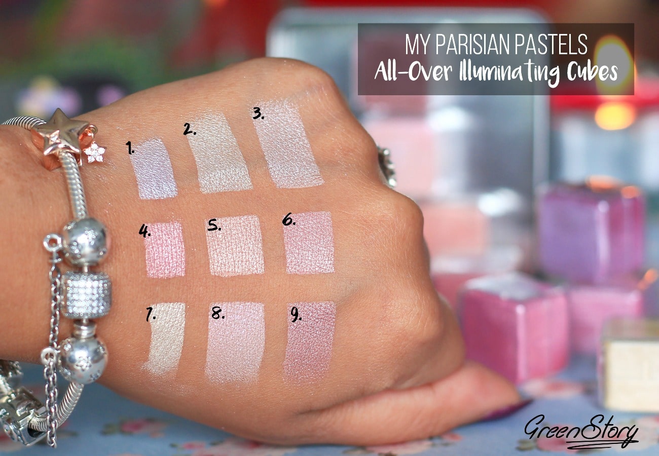 Lancome My Parisian Pastel Swatch