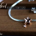 Rose gold Star Charm