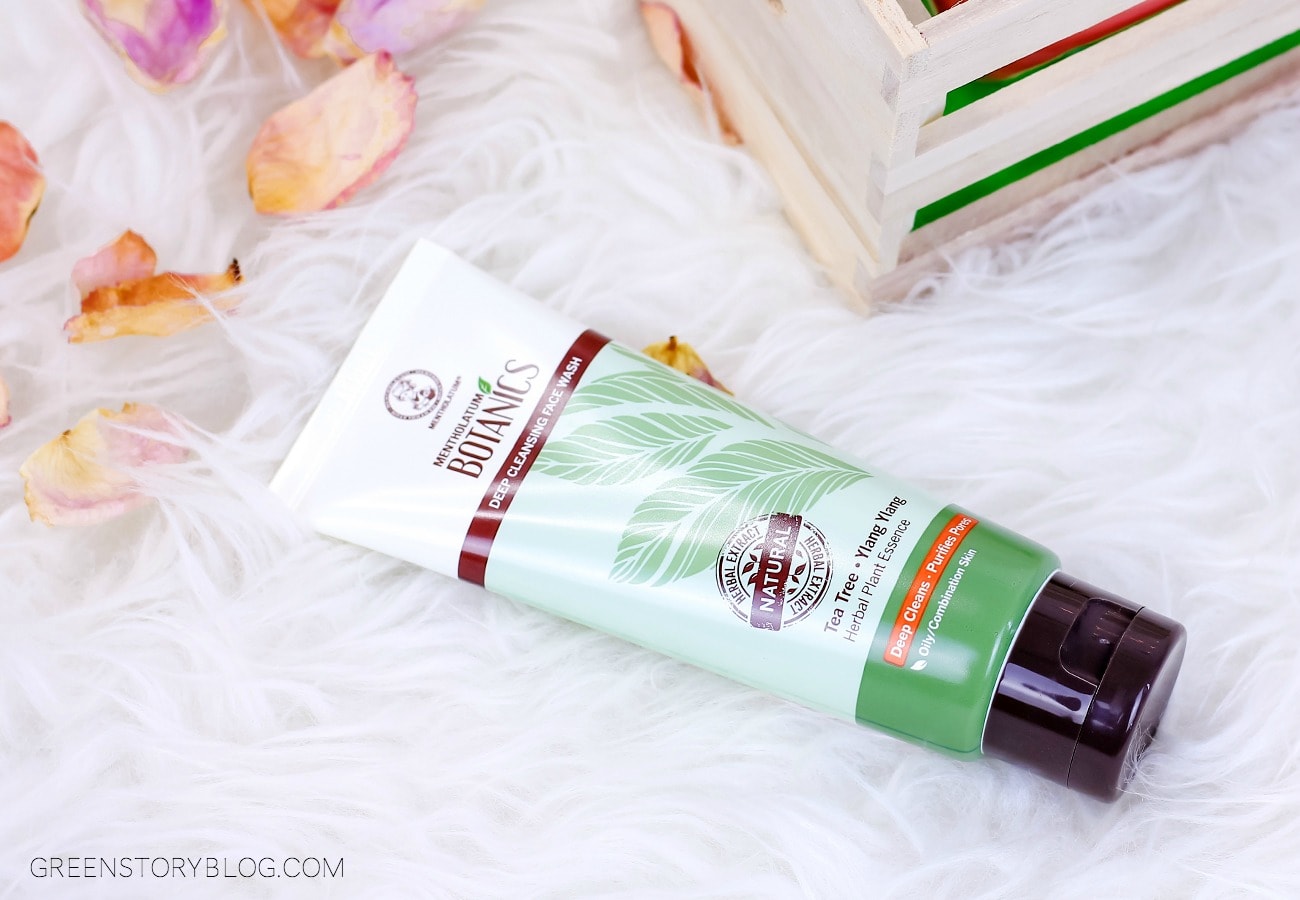 Mentholatum Botanics Tea Tree Deep Cleansing Face Wash