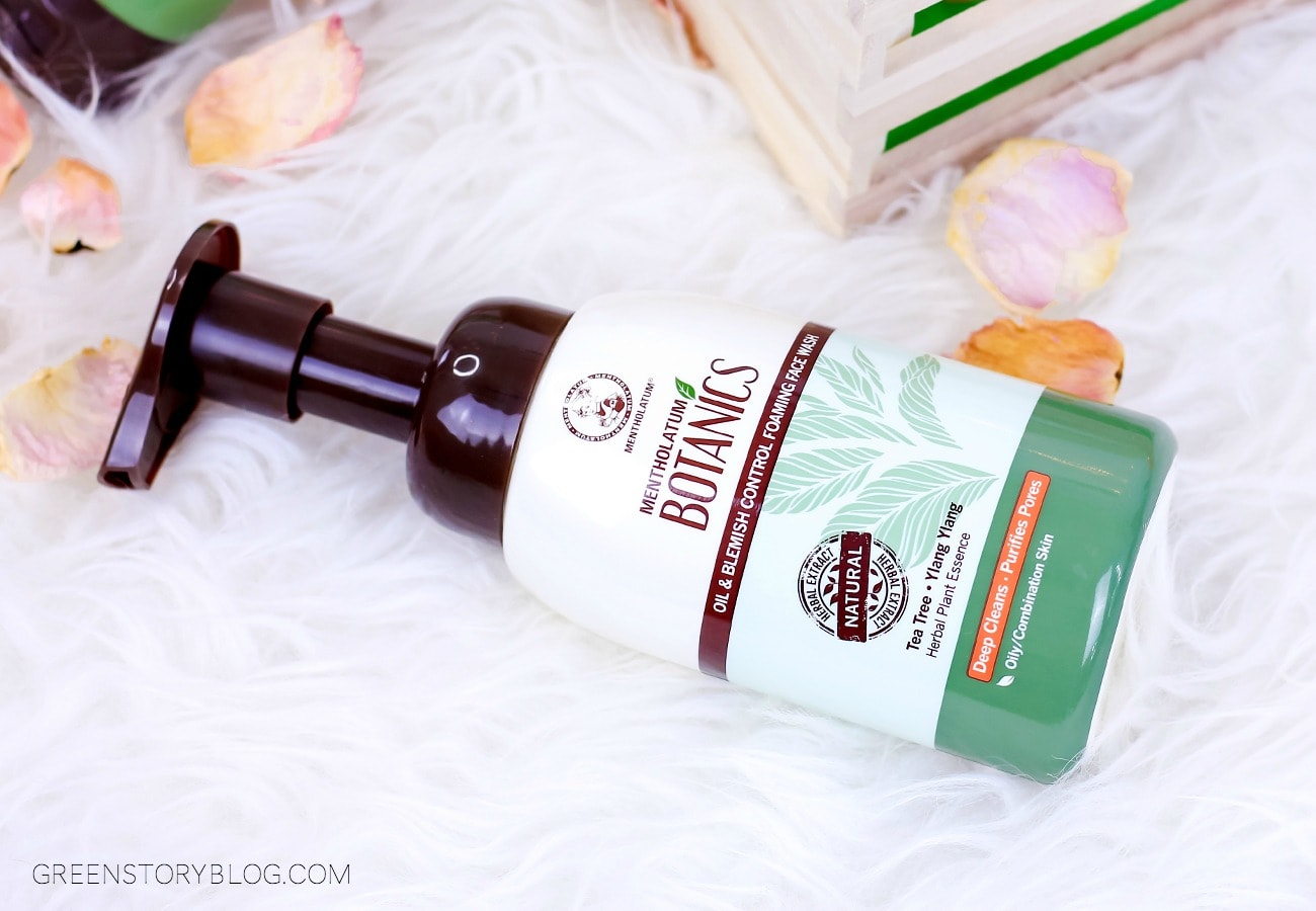 Mentholatum Botanics Tea Tree Foaming Face Wash