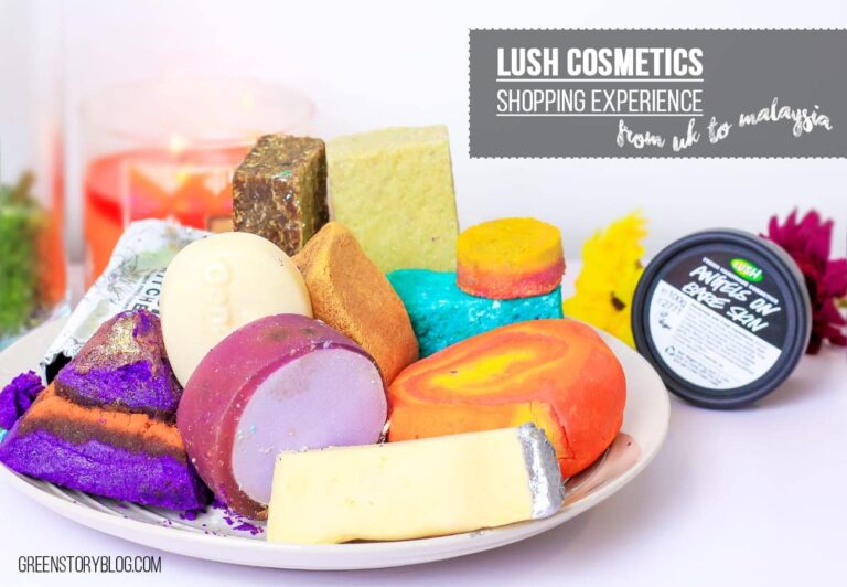 LUSH Cosmetics Haul | Shopping Experience from UK to Malaysia!