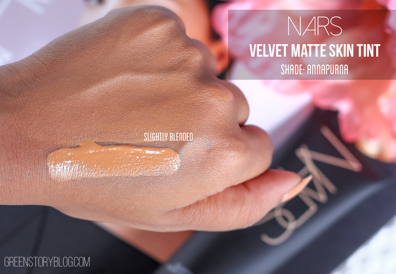 Nars Velvet Matte Skin Tint Swatch