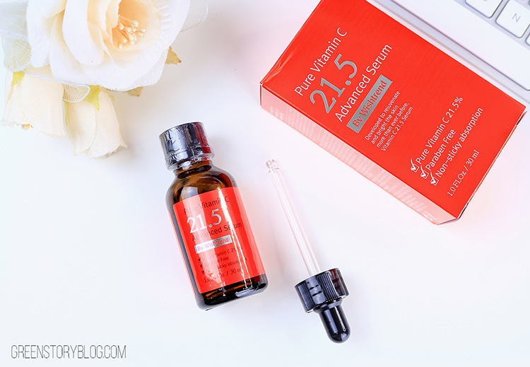 Pure Vitamin C 21.5 Serum By Wishtrend | My Experience