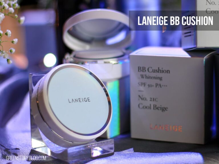 New Laneige BB Cushion Pore Control VS Whitening | Swatch and Comparison