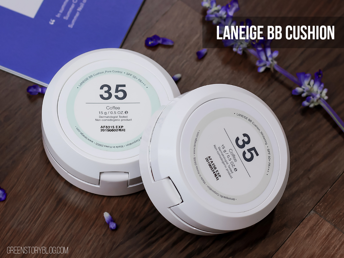 Laneige BB Cushion | Pore Control and Whitening