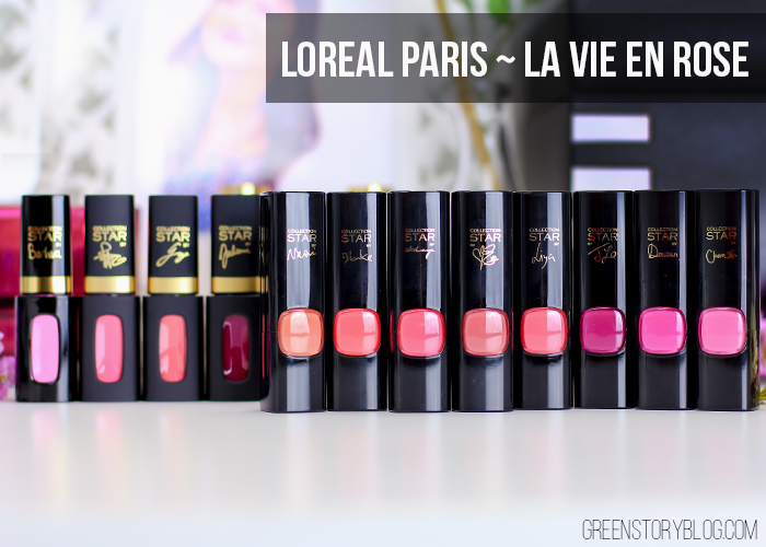 Loreal Paris La Vie En Rose Collection