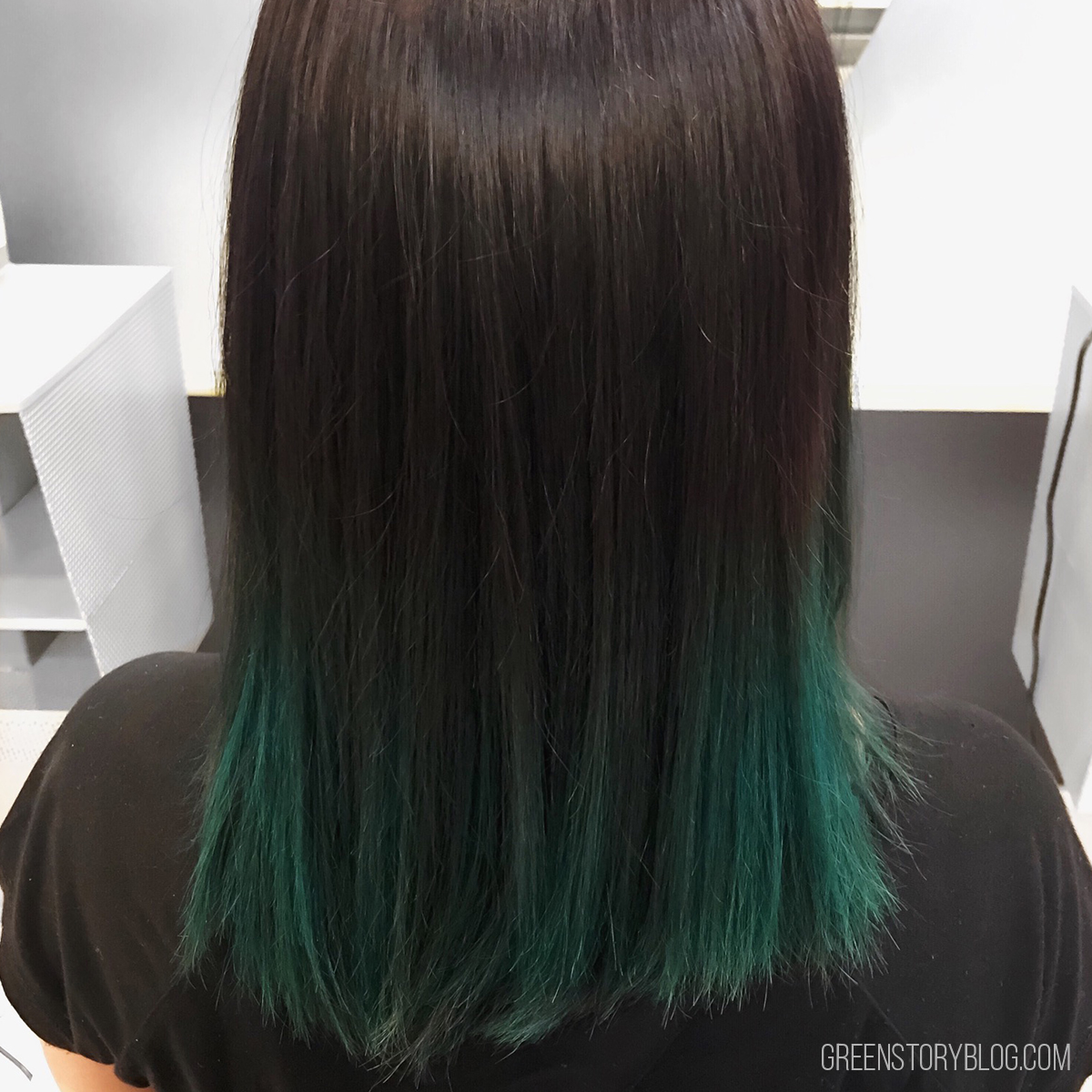 Pin by Sandy HRT on Teñidos  Short green hair Green hair dye Green hair