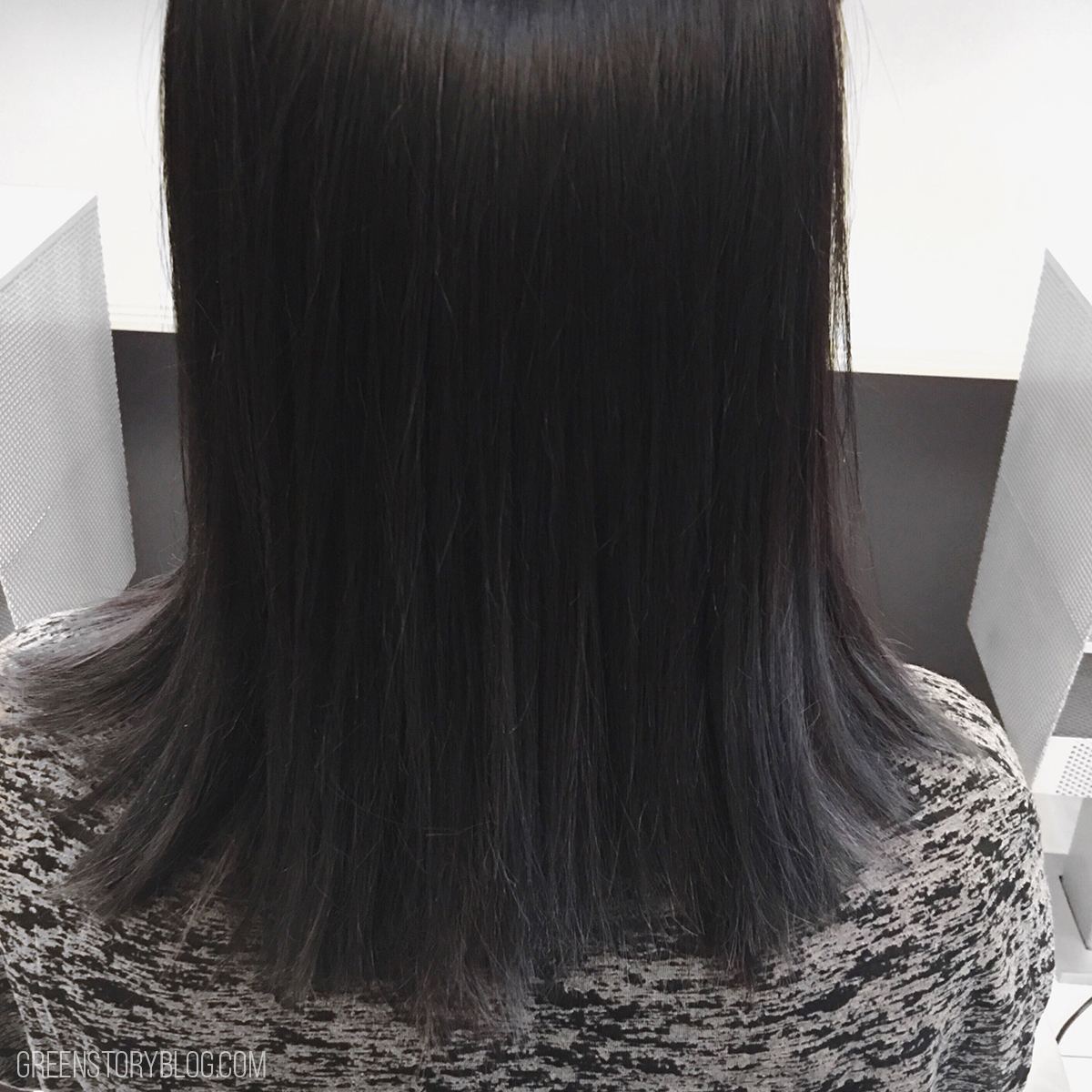 Gray Black Ombre Hair