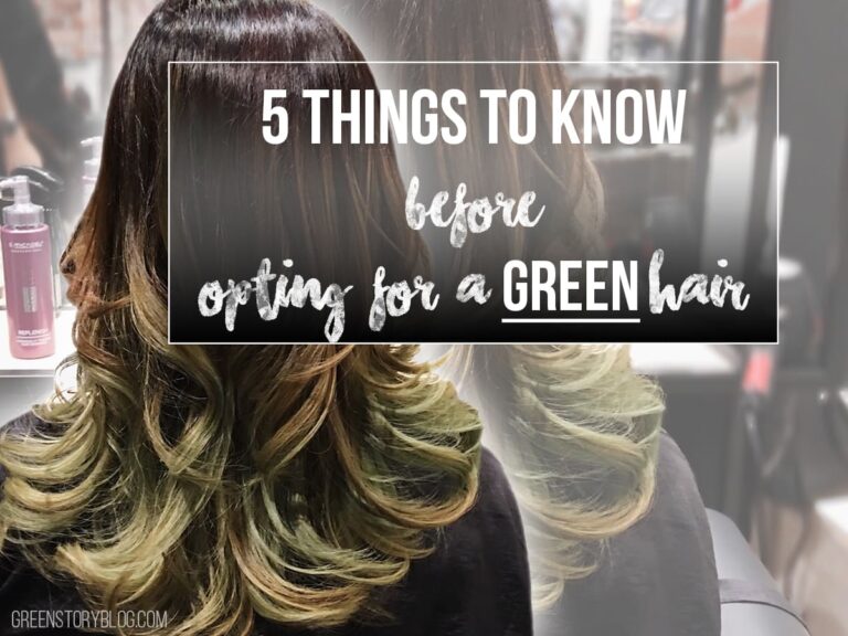 5 things to know before opting for a GREEN hair | Hair Color Idea