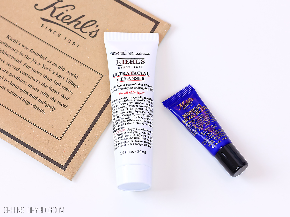 Kiehl's Online Shopping | Ultra Facial Cleanser & Midnight Recovery Eye Cream