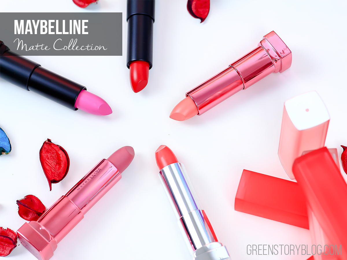 Maybelline Matte Lipstick | Review & Swatch