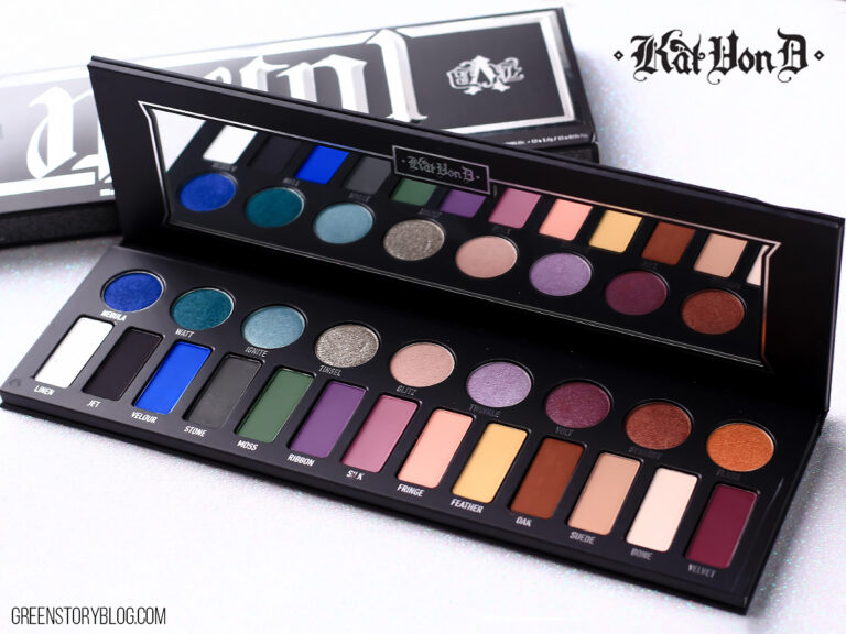 Kat Von D Metal Matte EyeShadow Palette | Review & Swatch
