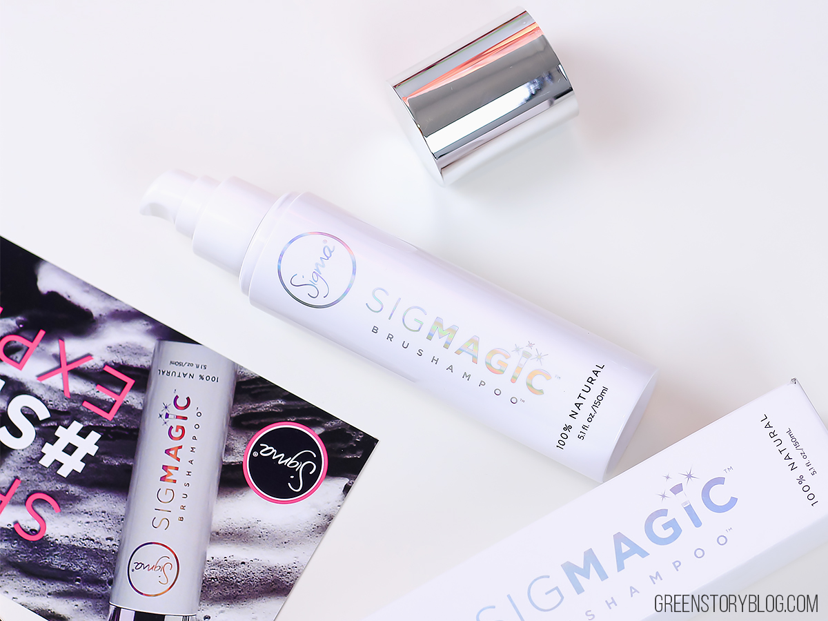 SIGMAGIC BRUSHAMPOO | Brush Cleaning To The Next Level