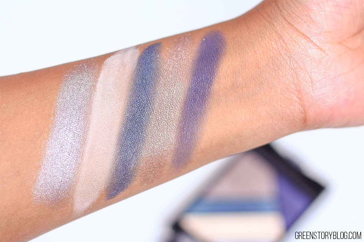 Palladio Sik FX Eyeshadow Swatch - Avant Guarde