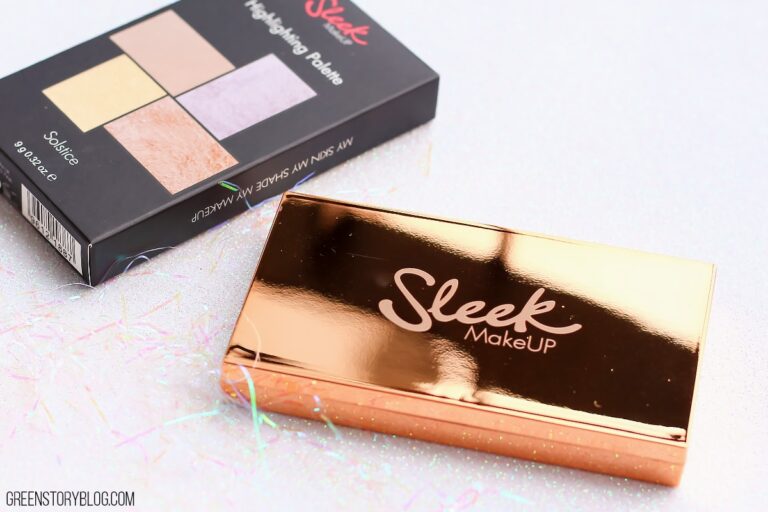 Sleek Makeup Highlighter Palette, Solstice | drugstore highlighter with high-end quality