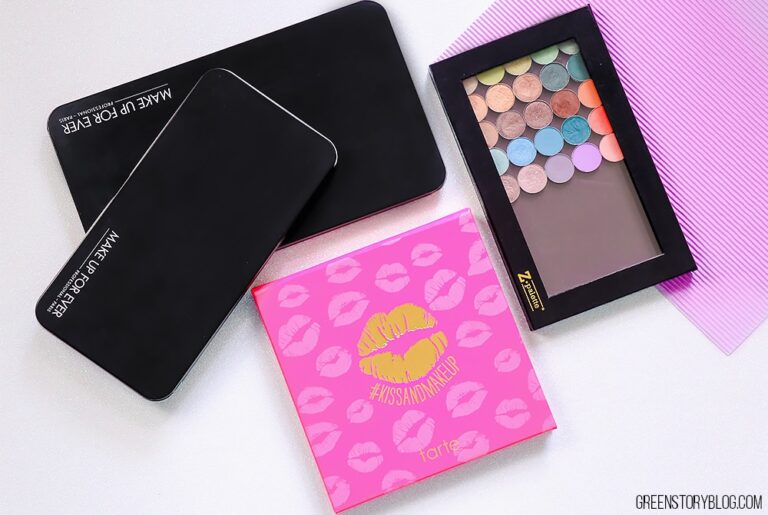 Magnetic Empty Palette Comparison | Make Up For Ever, Tarte & Z-Palette
