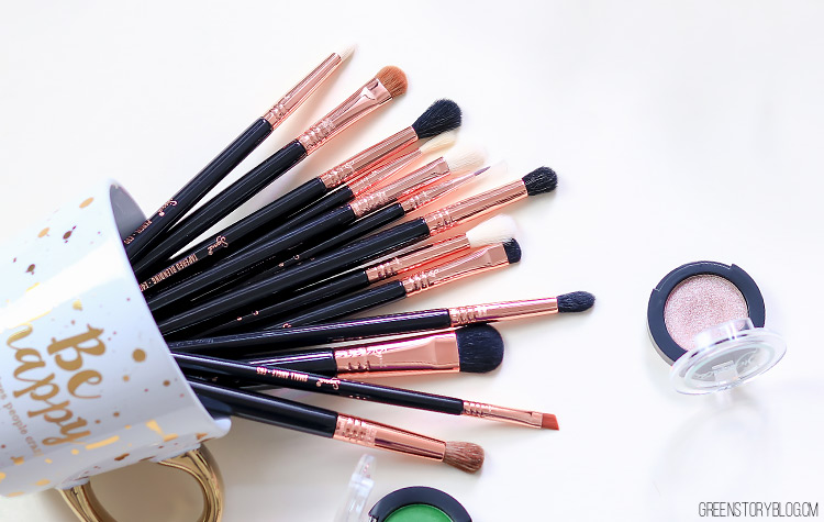 Sigma Ultimate Eye Brush Set | A complete Brush Set with Copper Accent