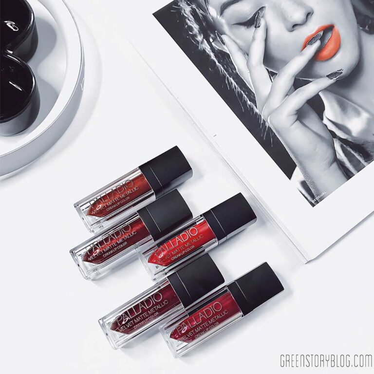 Palladio Velvet Matte Metallic Lip Color | Did you catch the buzzing Metallic Lipstick Trend?