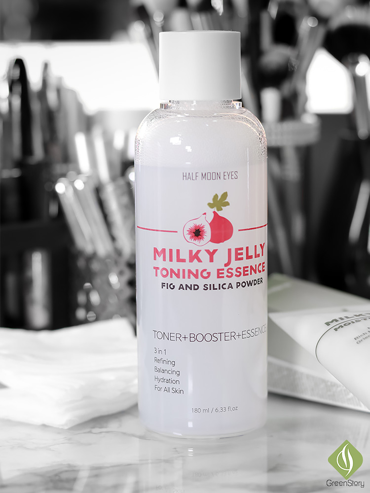 Half Moon Eyes Skincare | Milky Jelly Toning Essence