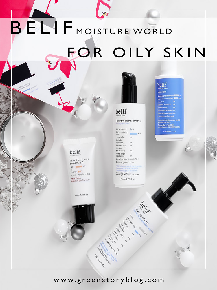 4 Belif Skincare Products For Oily Skin | Moisturiser, Cleansing Oil, Aqua Gel Oil & Tinted Moisturiser