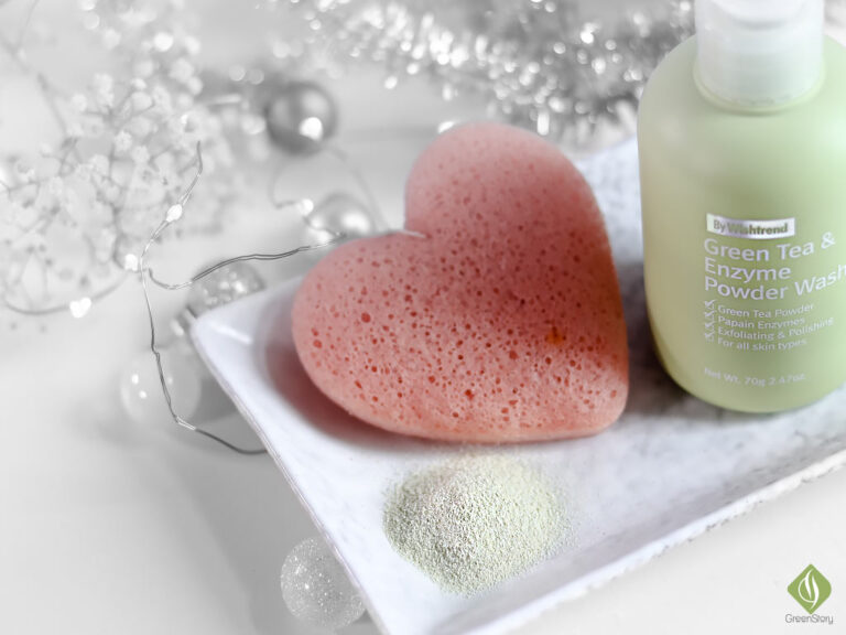 Wishtrend Green Tea Powder Wash | Easy & Safe Skin Exfoliation Routine