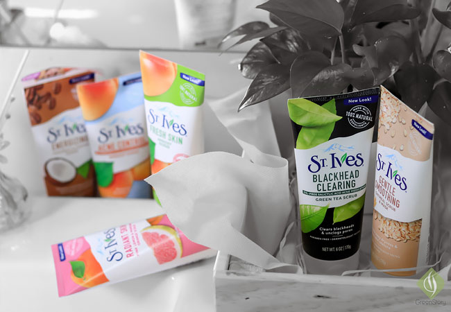 St Ives Scrub all six type review and swatch