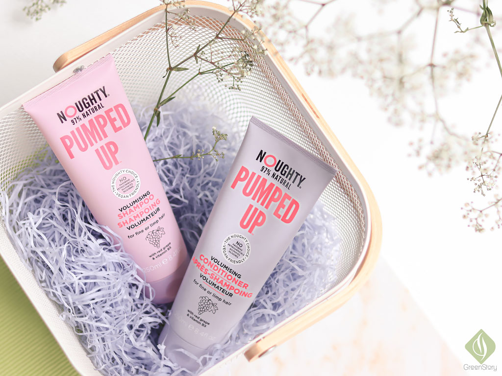 Noughty Haircare Pumped Up Volumising Shampoo Conditioner