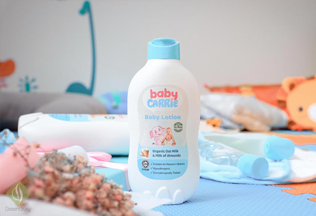 carrie baby lotion | mother story