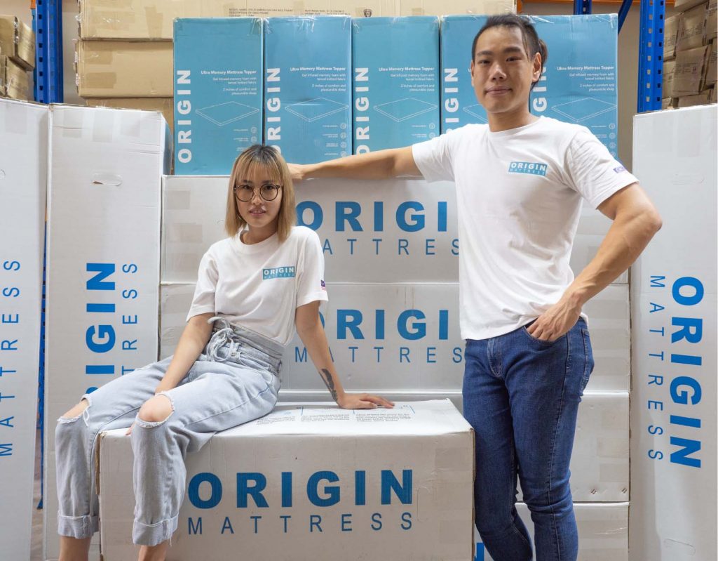 founder of Origin Pillow