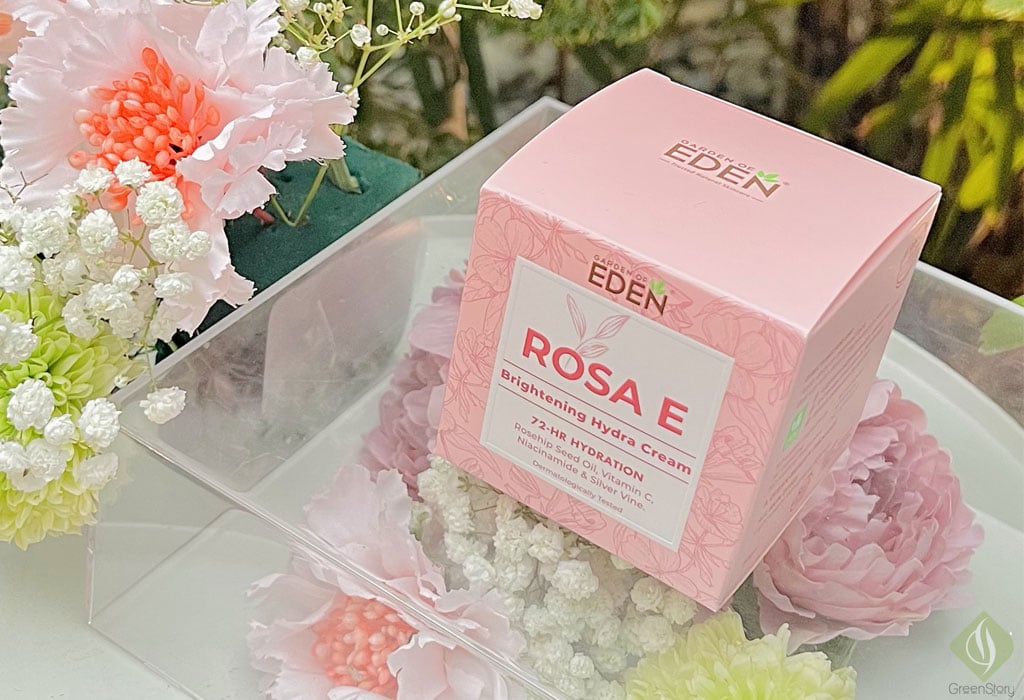 Garden of EDEN ROSA E moisturizer review